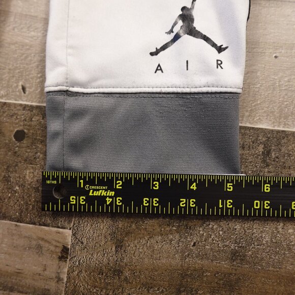 Jordan Air Track Jogger Pants Boys Large 12–13yrs Gray White Athletic - Picture 10 of 12